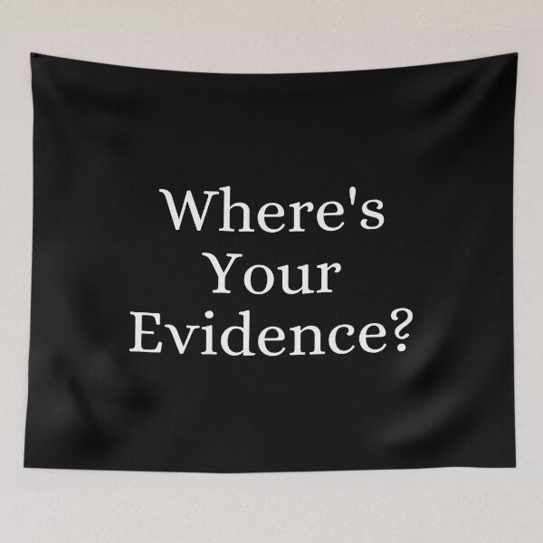 Item preview, Where's Your Evidence? designed and sold by ForensicMinds.