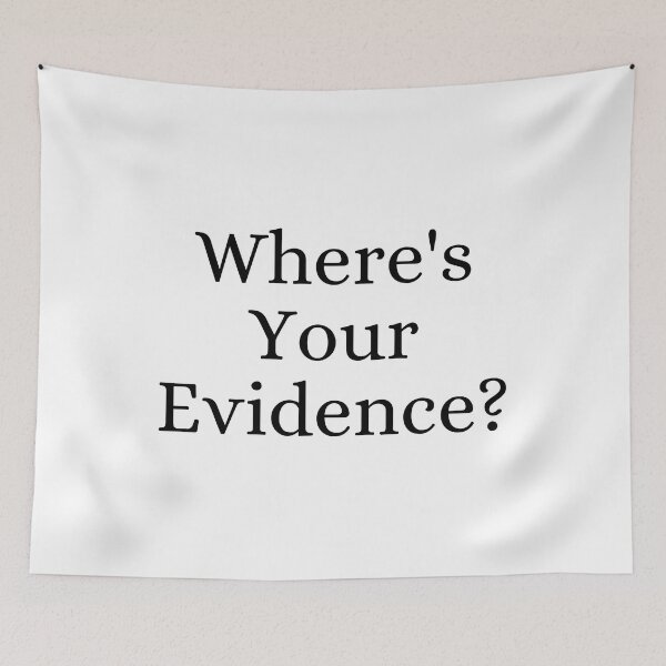 Item preview, Where's Your Evidence? designed and sold by ForensicMinds.