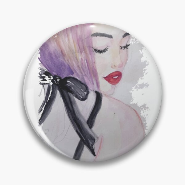 Item preview, chic girl fashion illustration designed and sold by Nazrin Nasimi.