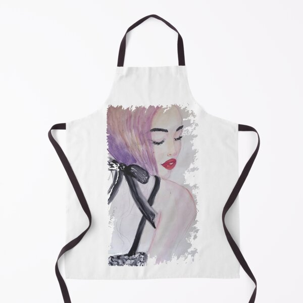 Item preview, chic girl fashion illustration designed and sold by Nazrin Nasimi.