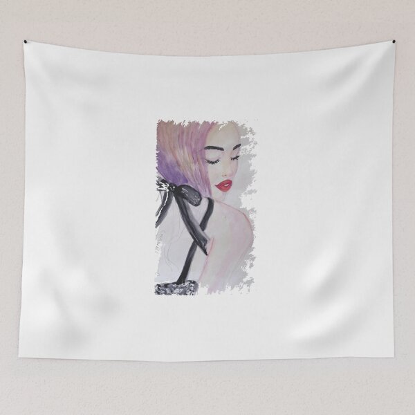 Item preview, chic girl fashion illustration designed and sold by Nazrin Nasimi.