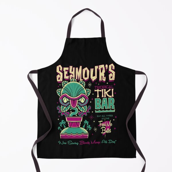 Item preview, Seymours Creepy Cute Tropical Tiki Bar - Hawaii Vacation Surf Monster designed and sold by Nemons.