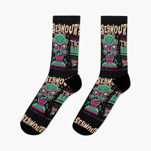 Item preview, Seymours Creepy Cute Tropical Tiki Bar - Hawaii Vacation Surf Monster designed and sold by Nemons.