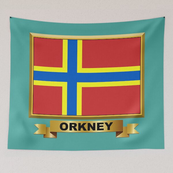 Item preview, ORKNEY Flag Gifts, Masks, Stickers & Products (8) designed and sold by mpodger.