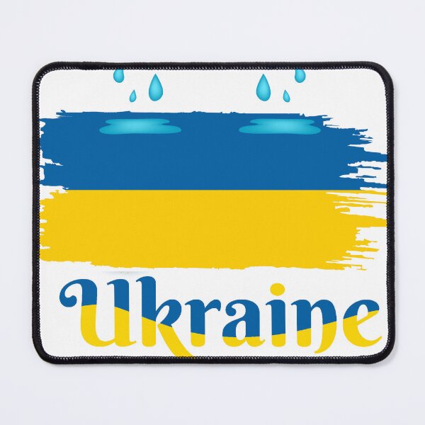 Item preview, I Stand With Ukraine Ukrainian Lover support Flag Gift designed and sold by ArtByMigdad.