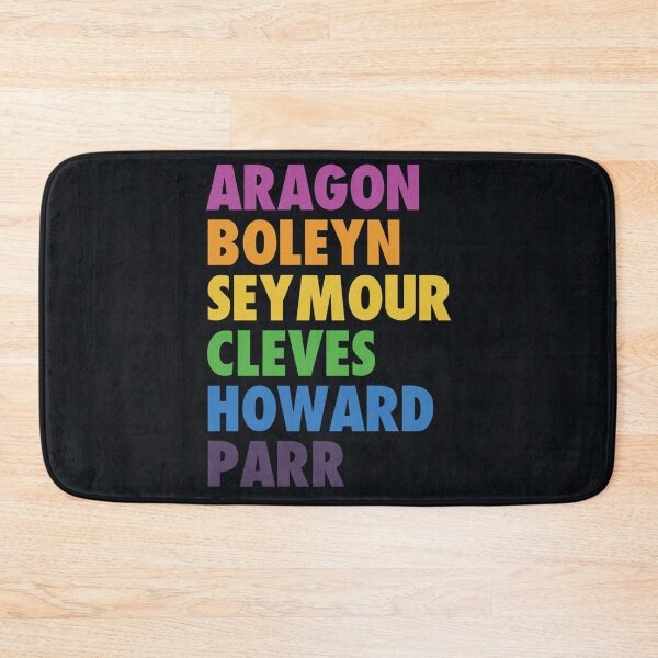 Item preview, SIX the Musical Aragon, Boleyn, Seymour, Cleves, Howard, Parr Rainbow   designed and sold by PressShana.
