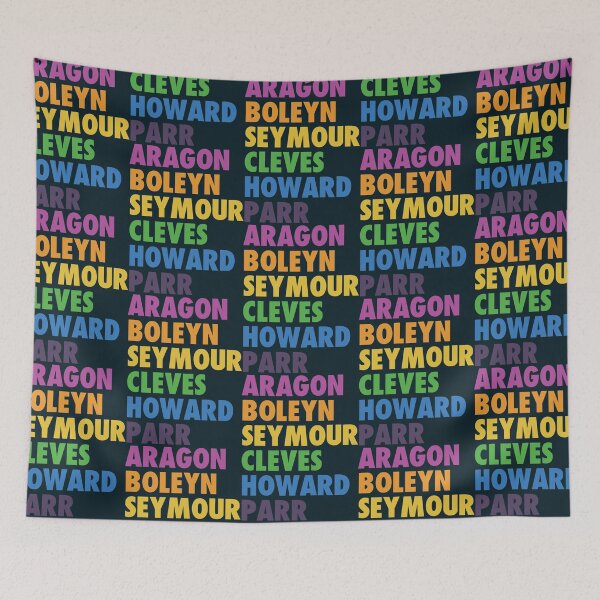 Item preview, SIX the Musical Aragon, Boleyn, Seymour, Cleves, Howard, Parr Rainbow   designed and sold by PressShana.