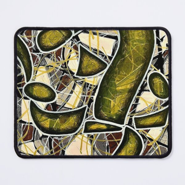 Item preview, Abstract war acrylic painting designed and sold by LukjanovArt.