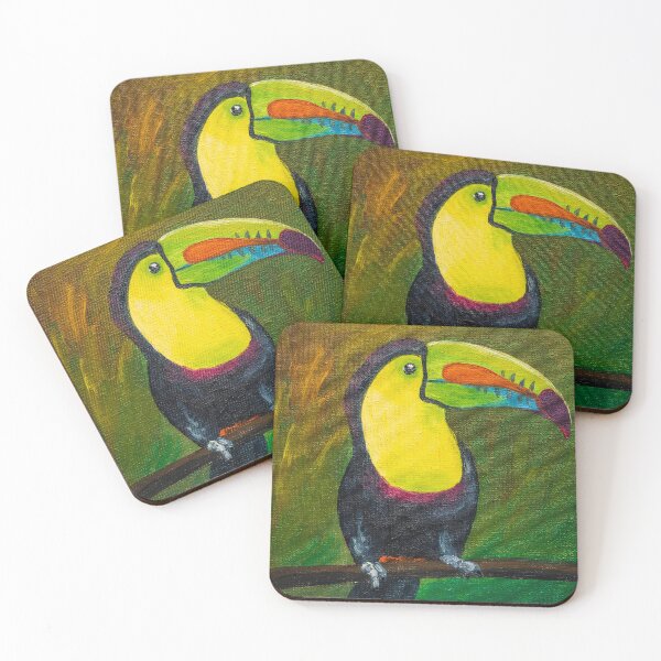Item preview, Colorful toucan designed and sold by ArinasFineArt.
