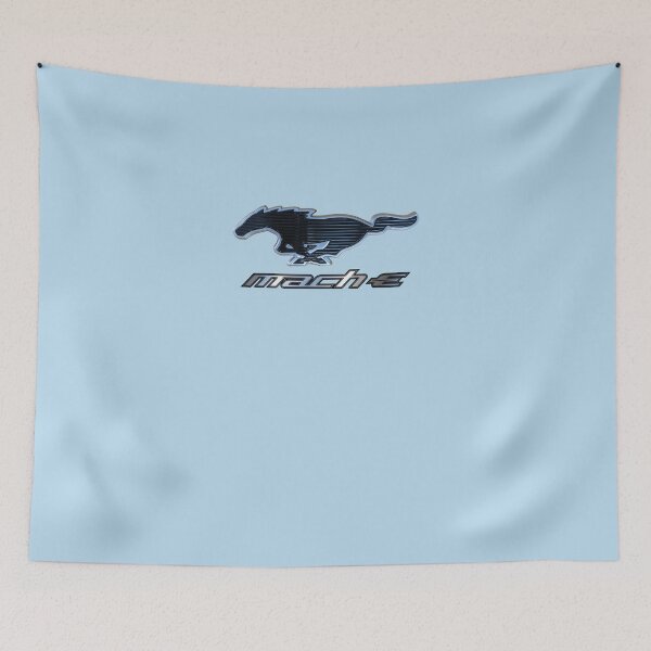 Item preview, Mustang Mach-E Pony Badge Classic T-Shirt designed and sold by MarkusThiedigk.