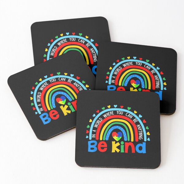 Item preview, In A World Where You Can Be Anything Be Kind Leopard Rainbow  designed and sold by jeanniec55.