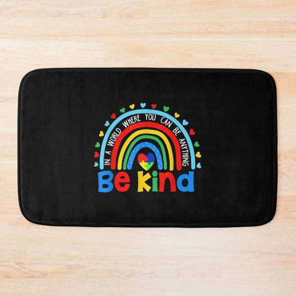 Item preview, In A World Where You Can Be Anything Be Kind Leopard Rainbow  designed and sold by jeanniec55.