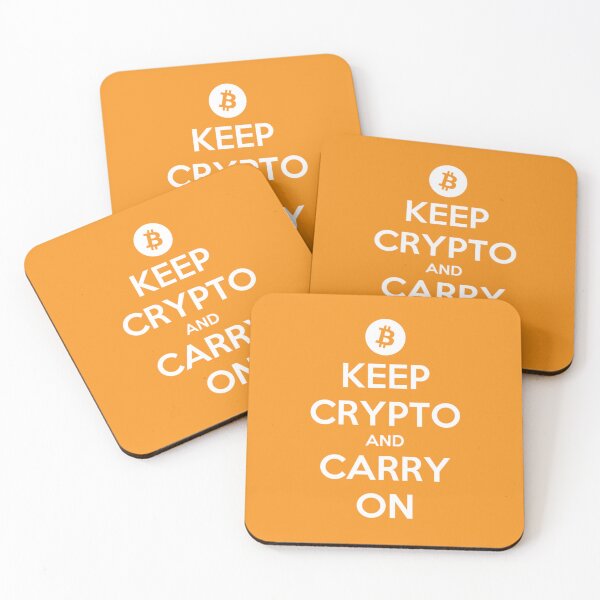 Item preview, KEEP CRYPTO AND CARRY ON designed and sold by PHILOSOPHY-SWAG.