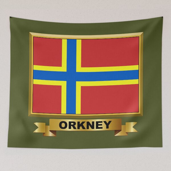 Item preview, ORKNEY Flag Gifts, Masks, Stickers & Products (9) designed and sold by mpodger.