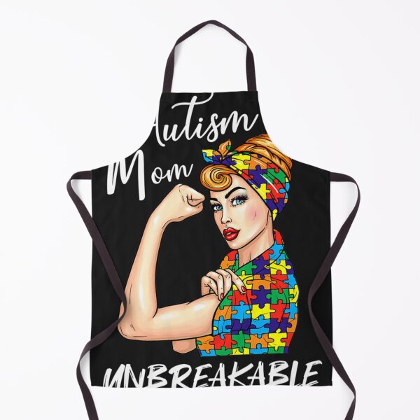 Aperçu de l'œuvre Autism Mom Unbreakable Autistic Awareness Classic créée et vendue par CorineWisoky.