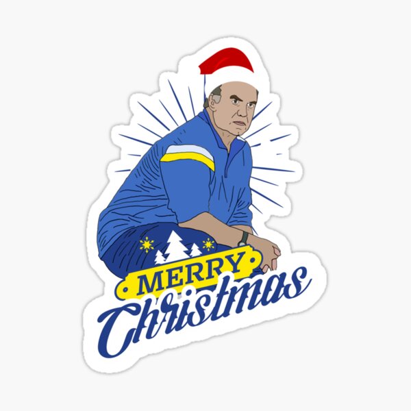 "LEEDS christmas " Sticker by Jundytriplle Redbubble