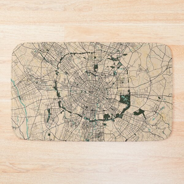 Item preview, Chengdu City Map of Sichuan, China - Vintage designed and sold by deMAP.