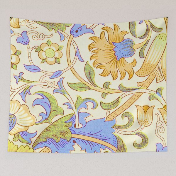 Item preview, Retro yellow blue green Floral Lodden Pattern designed and sold by fowons.