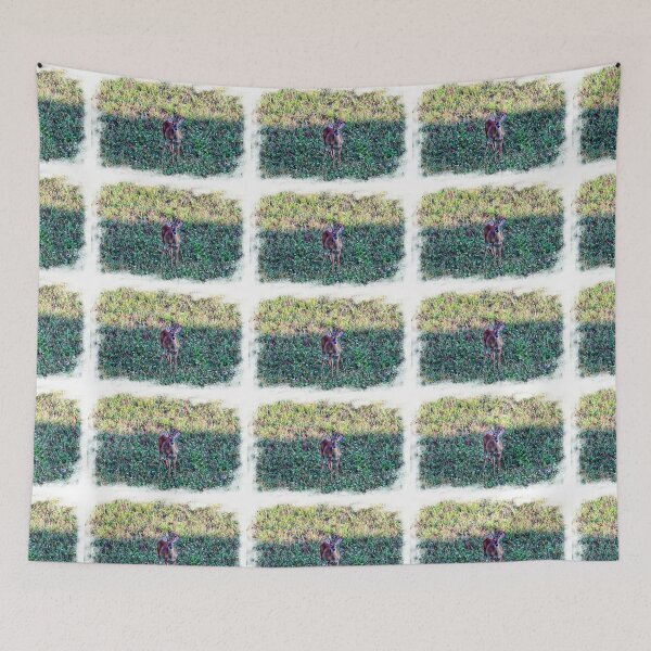Item preview, Little buck in flowers designed and sold by Bonnie's Playground.