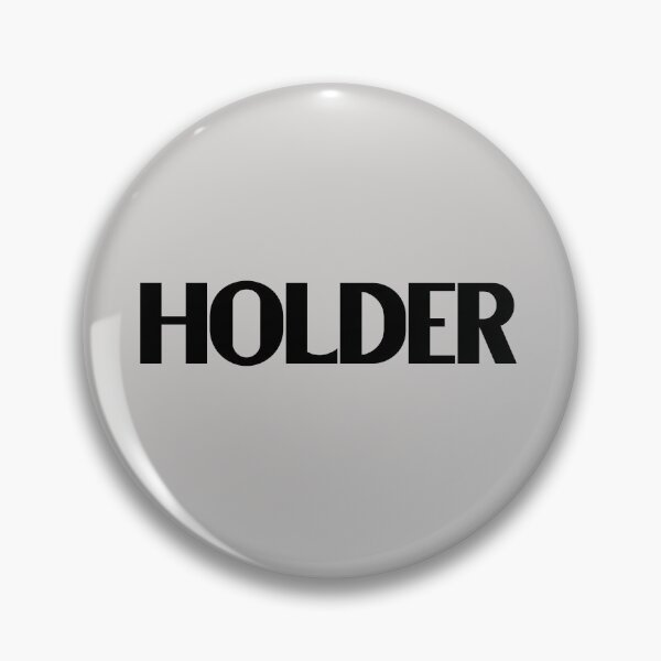 Item preview, Holder - Bold Black Text designed and sold by Chubuter.