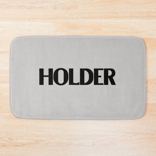 Item preview, Holder - Bold Black Text designed and sold by Chubuter.