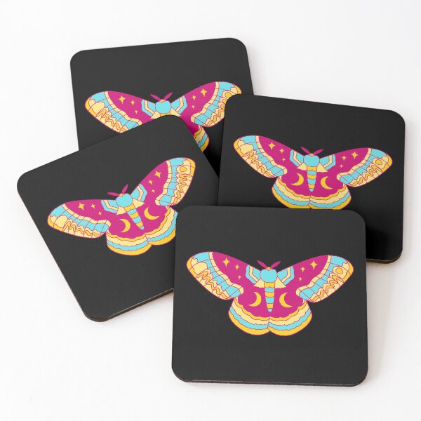 Item preview, Subtle Pan Pride Flag, Aesthetic Discreet Pansexual Moth, LGBTQ designed and sold by SweetestPrints.