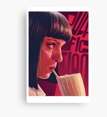 Mia Wallace Milkshake Canvas Print