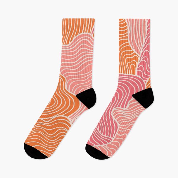 Item preview, Coral Reefs Abstract - Pink & Orange designed and sold by PeachyLitchi.