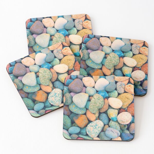 Item preview, Colorful pebbles designed and sold by Printomatic.