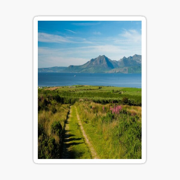 "West Island Way Pathway Scenery Kilchattan Bay Rothesay Isle of Bute