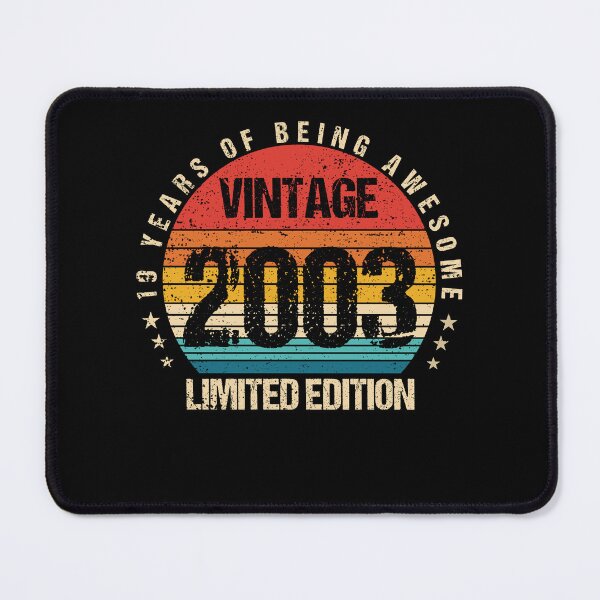 Item preview, 19 Year Old Gifts Vintage 2003 Limited Edition 19th Birthday,2003 Birthday Gifts, Awesome Since 2003 Limited Edition T-Shirt, Birthday Gift Tee, Birthday Party Tee designed and sold by Tidasse ⭐⭐⭐⭐⭐.