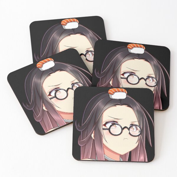 Item preview, Cute Kawaii Anime Girl Pouting designed and sold by Kawaiifu69.