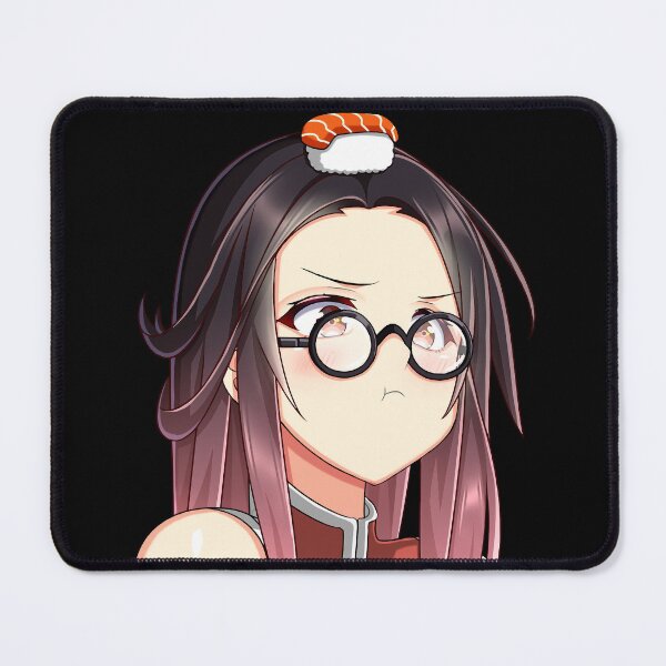 Item preview, Cute Kawaii Anime Girl Pouting designed and sold by Kawaiifu69.
