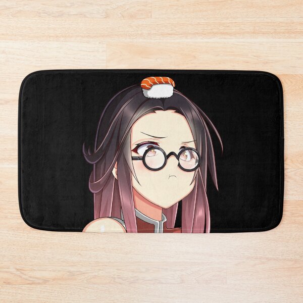 Item preview, Cute Kawaii Anime Girl Pouting designed and sold by Kawaiifu69.