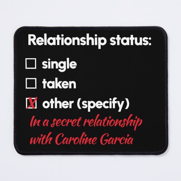 Item preview, Caroline Garcia - Relationship 2 designed and sold by 2Girls1Shirt.
