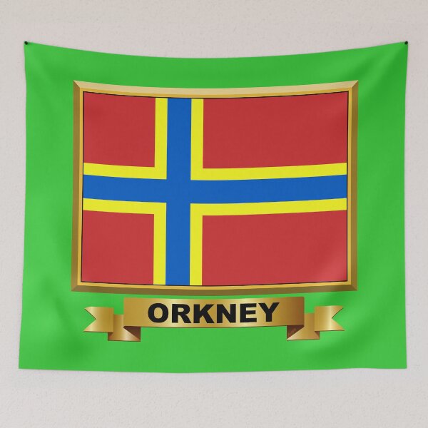 Item preview, ORKNEY Flag Gifts, Masks, Stickers & Products (11) designed and sold by mpodger.