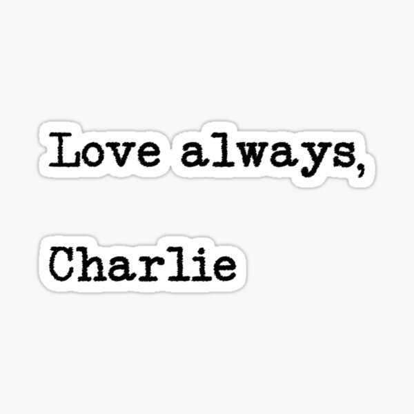 Artikel-Vorschau von Liebe immer, Charlie, designt und verkauft von thomas percy.