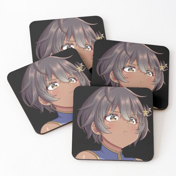 Item preview, Cute Kawaii Anime Girl Pouting designed and sold by Kawaiifu69.