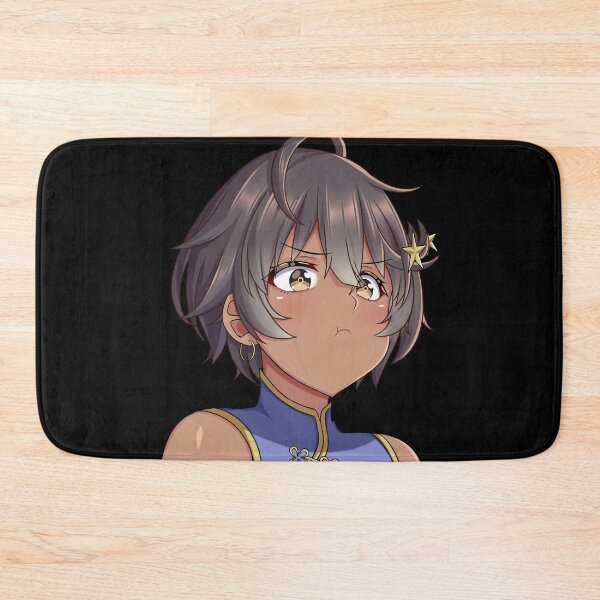 Item preview, Cute Kawaii Anime Girl Pouting designed and sold by Kawaiifu69.