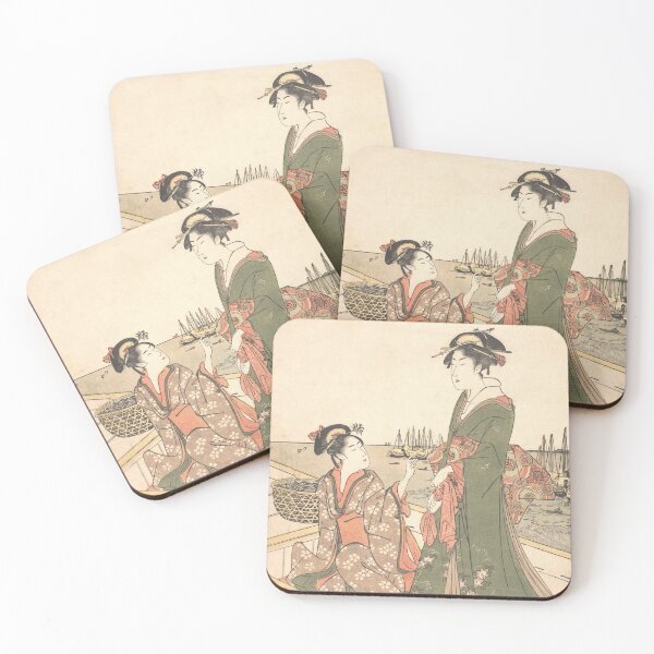 Item preview, Two Women in a Boat with Mussels designed and sold by LP.