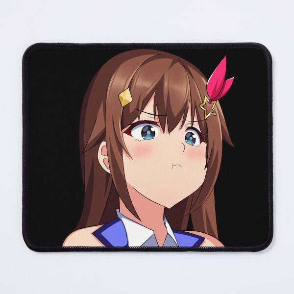 Item preview, Cute Kawaii Anime Girl Pouting designed and sold by Kawaiifu69.