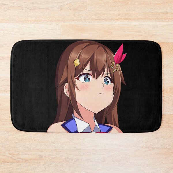 Item preview, Cute Kawaii Anime Girl Pouting designed and sold by Kawaiifu69.