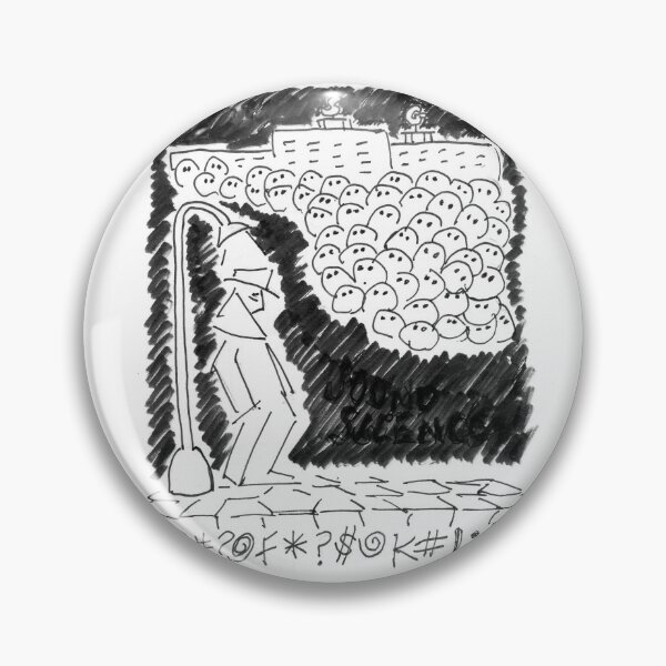 Item preview, Song Cartoon - Sound of Silence designed and sold by fred rosenthal.