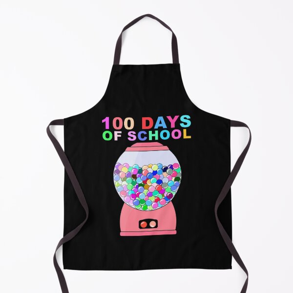 Item preview, funny 100 days of school gumball machine for kids teachers gift designed and sold by skulltshirt.
