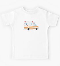Netter Krankenwagen Kinder T-Shirt