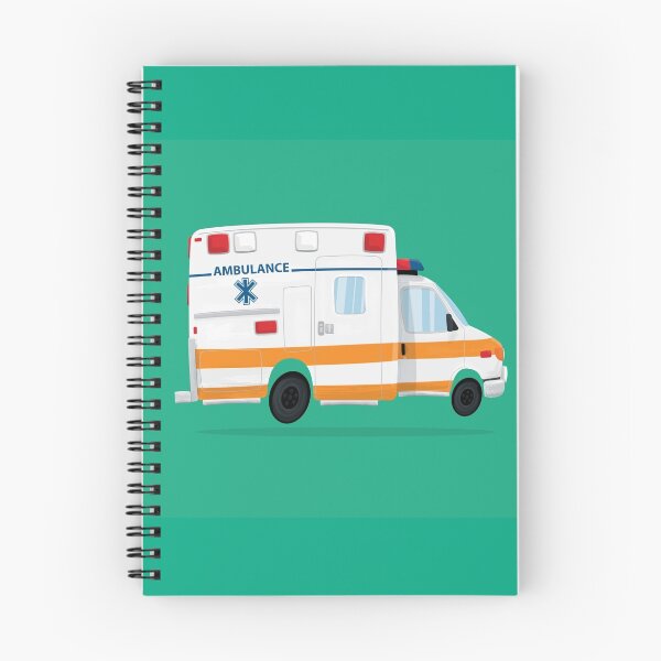 Item preview, Cute Ambulance designed and sold by NPolandDesigns.