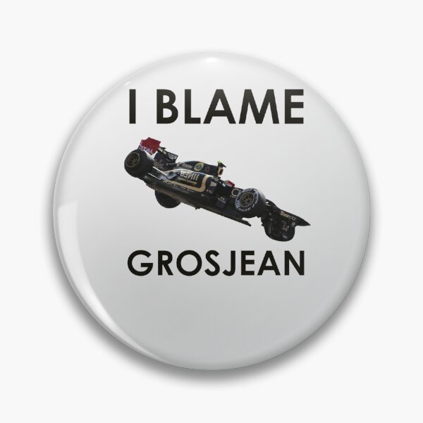 Item preview, I Blame Grosjean, design Classic T-Shirt designed and sold by GuillermoBrito.