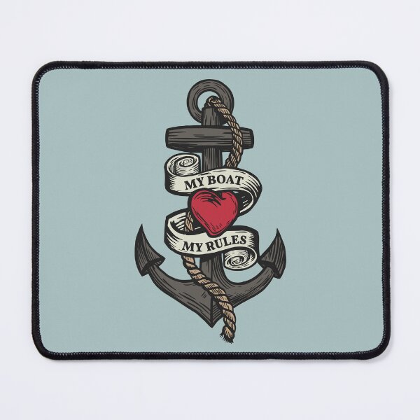 Item preview, My Boat My Rules IV - Captain Boating Lover designed and sold by Lemon Pepper.