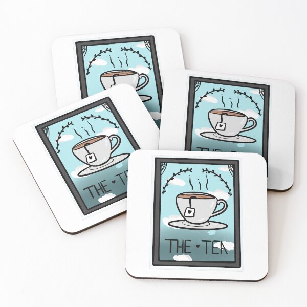 Item preview, The Tea- Tarot Card- Mental Health designed and sold by AlbinoBroccolis.