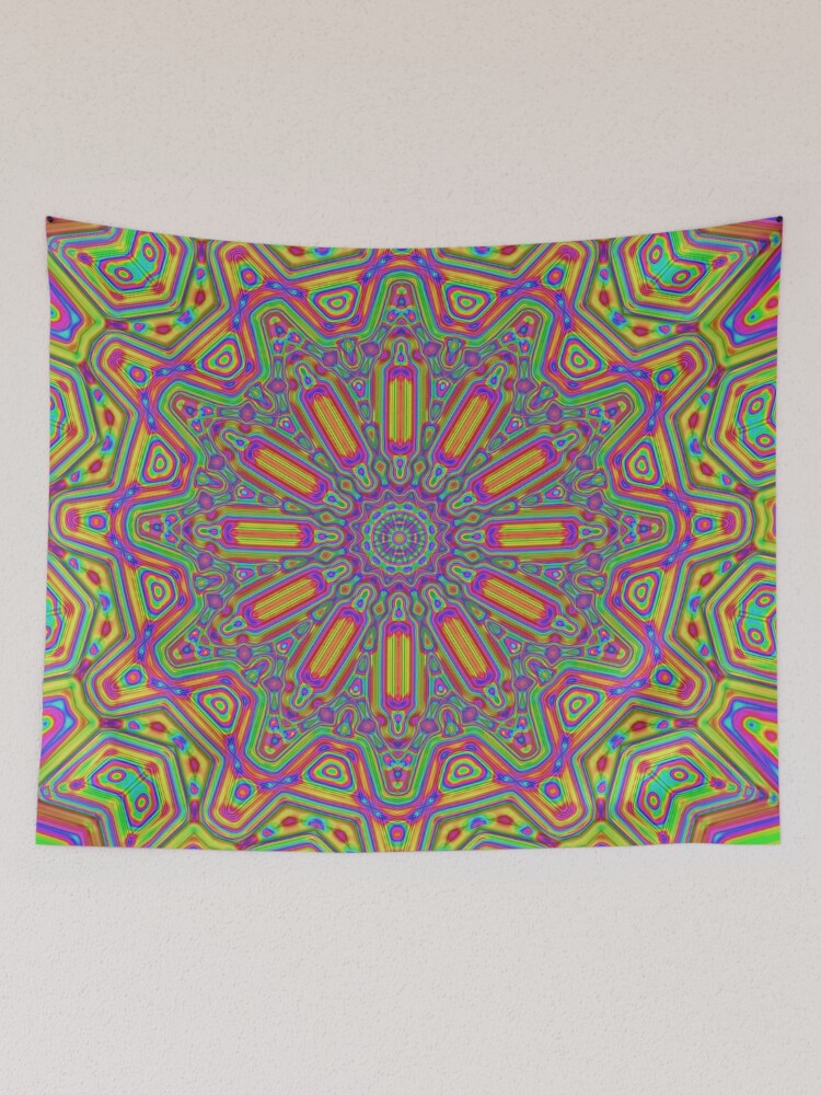 Trippy acid tapestry sale